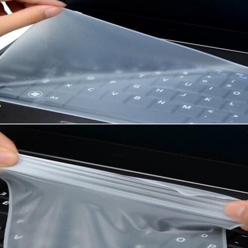 10 14 15 InchesWaterproof Laptop Keyboard Protective Film Highly Elastic Universal Notebook Keyboard Silicone Cover Dustproof