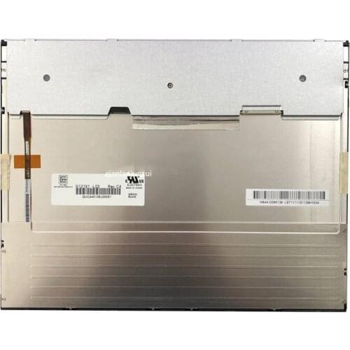 12.1 inch high score LED industrial LCD screen G121X1-L03 resolution 1024*768