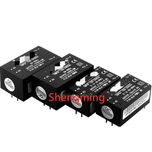 AC-DC 220V to 3.3V5V12V HLK-PM01/03/12/5M05/12 mini power supply module,intelligent household switch power supply module