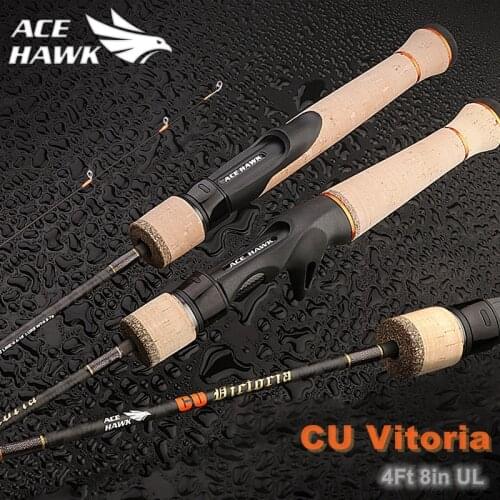 Ace Hawk New BFS Stream Fishing Rod Fast Action Ultralight Spinning Rod Jungle Trout Fishing Rod UL Fishing Tackle
