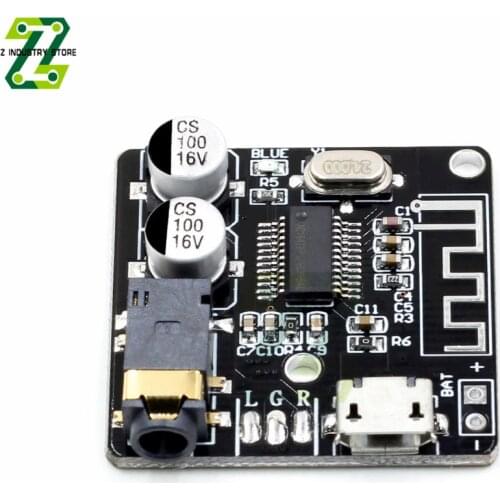 VHM-314 Car Audio Receiver Board Bluetooth-Compatible 5.0 MP3 Lossless Decoder Board Stereo Music Module