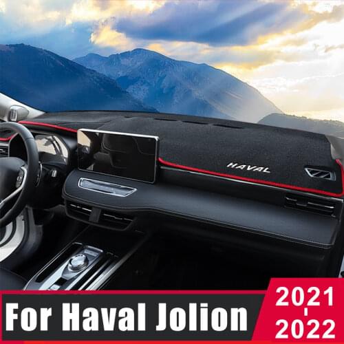 For Haval Jolion 2021 2022 Car Dashboard Covers Mat Sun Shade Pad Instrument Panel Carpets Rug Protector Interior Accessories