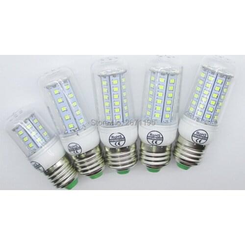 Bright Energy Saving E27 LED Lamp 220V E27 E14 LED Spot Light Bulb Home Lampadas Led 2835SMD Lampada E27 Lamp Bulb Spotlight