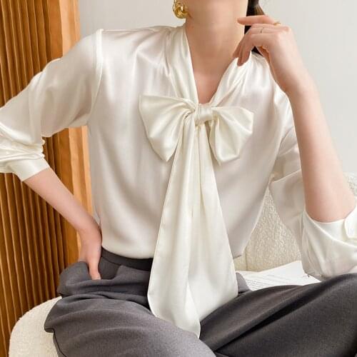 Fimtairah Blouses With Tie