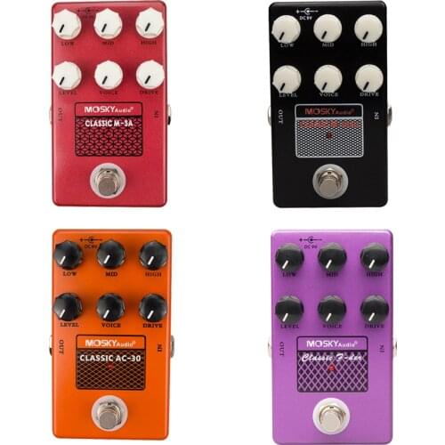 Mosky Classic Cabinet Simulator Effect Speaker Simulation Guitar Pedal Based on Popular Amp Guitar Accessory
