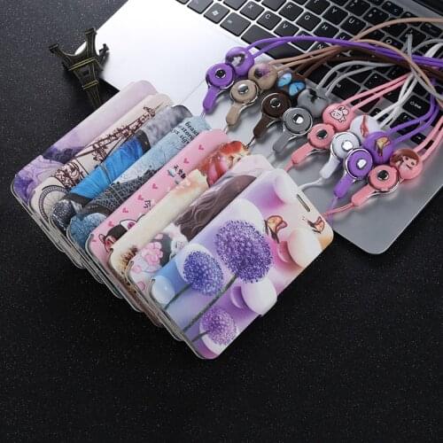 Cute Painted Flip Wallet Stand Leather Case For Huawei Honor 8 Lite Honor 8 Pro Honor 9 P9 Plus P10 Lite Nova 3 3i