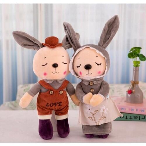 Cute Rabbit Doll Baby Soft Plush Toys For Children Bunny Sleeping doll Stuffed &Plush Animal Baby Toys For Infants