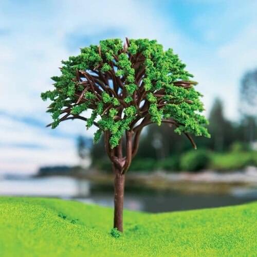 Eshel Model Mushroom Tree 3cm - 4'lü