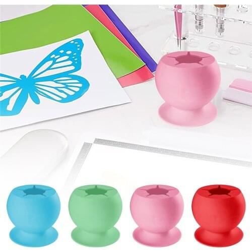 Handicraft Waste Collector Suctioned Household Suctioned Vinyl Sewing Scrap Storage Collector DIY Weeding Tool Kit Storage Box