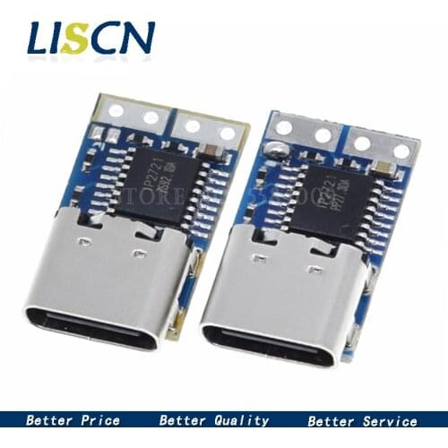 Type-C PD decoy module PD2.0 PD3.0 to DC DC trigger extension cable QC4 charger 9V 12V 15V 20V Fast Quick Charger Circuit Board