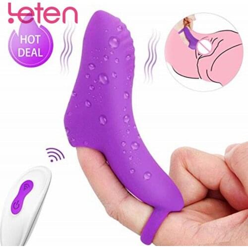 Pleasure Touch Remote Control Finger Vibrator G Spot Massager Clitoral Adult Product Sex Toys for Couple Female Masturbation