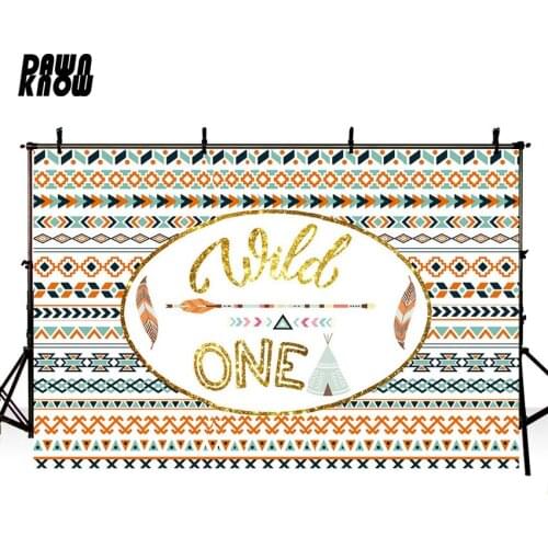 DAWNKNOW Colours Pattern Vinyl Photography Background For Baby Photo Shoot Backdrop For Happy Birthday Party Photo Studio G713