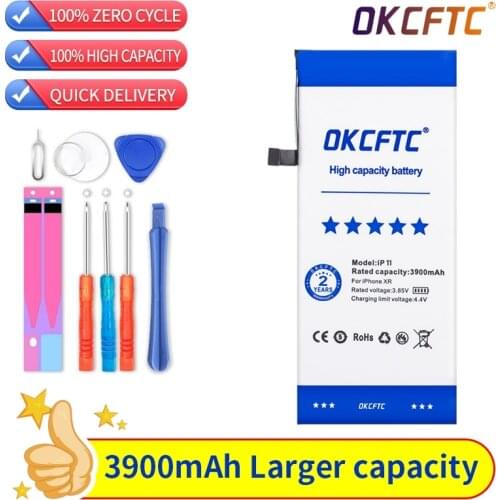 3900mAh High Quality Battery For iPhone 11 Batterie Mobile Phone Replacement Bateria with Tools