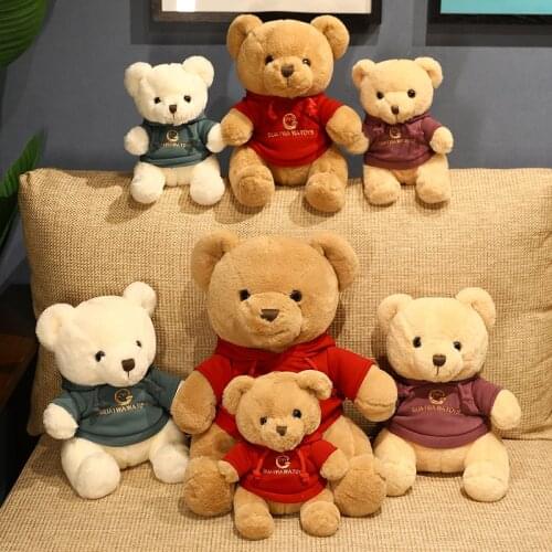 1pc 25/35/45cm High Quality Toy Cartoon Plush Toys Stuffed Plush Animals Bear Doll Birthday Gift For Children Christmas Gifts