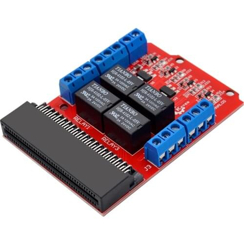 DC 5V 4 Channel Relay Breakout Shield Module for BBC Micro:Bit MicroBit