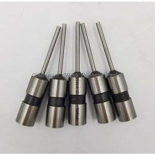 5pieces Free Shipping 2.5 mm Straight Shank Paper Hole Drilling Bit Hollow Drill Bit For Sharpening Punching Machine