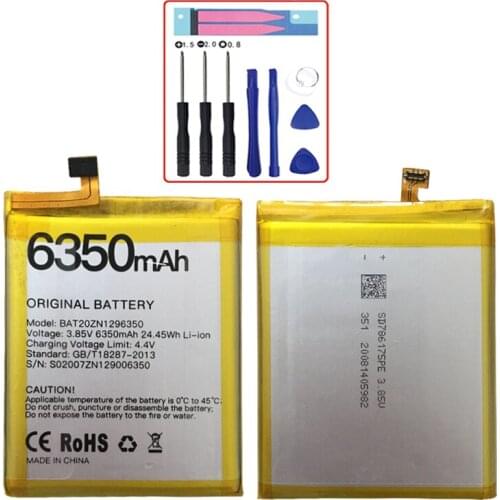 6350mAh Battery for DOOGEE S96 Pro Batteries