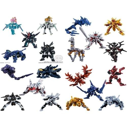 Bandai Food Play Box Egg ANIMAGEAR Deformed Robot Machine Beast Armor Animal Beast Model Toy