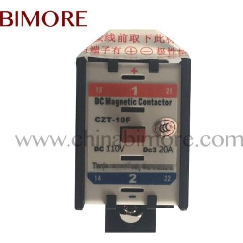 BIMORE CZT-10F-11 Elevator contactor DC110V