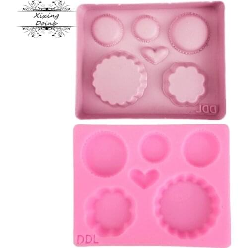 DIY biscuit cake chocolate silica gel mold soft candy tool Kitchen Baking tool cake decoration