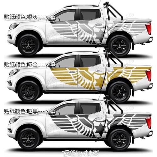 Pickup truck modified sticker FOR Ford Raptor F-150 body exterior decoration modified NAVARA Tundra Hilux sticker