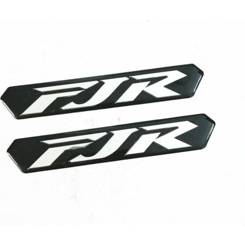 Motorcycle Fairing Sticker Helmet Sticker 3D logo fit for Yamaha FJR 1300 FJR1300 Aluminum Epoxy EPD Black sticker