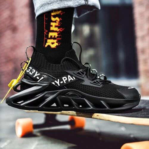 Men Sneakers Breathable Cushioning Running Shoes Outdoor Sport Fashion Comfortable Casual Mens Jogging Shoes Zapatos Deporte