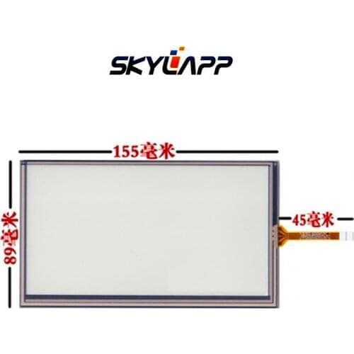 Original 6.5''inch Touch screen for Innolux AT065TN14 PW065XS1 Car DVD Touch panel Glass Handwriting 155mm*89mm Free shipping