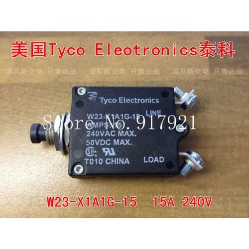 [ZOB] The United States Tyco EIectronics W23-X1A1G-15 15A 240V equipment Tyco thermal switch --10PCS/LOT