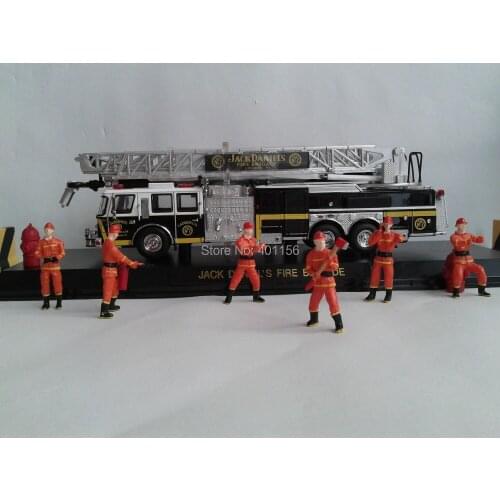 1:50 Fire worker figure with blue