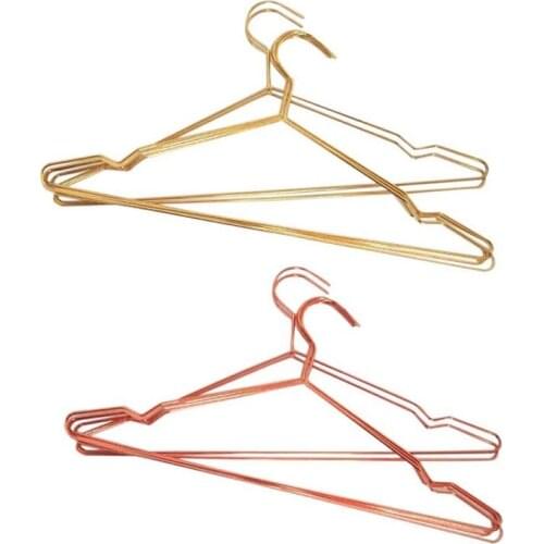 10PCS/SET Rose Gold Slip Hanger Home Garden Home Storage Organization Laundry Storage Drying Racks