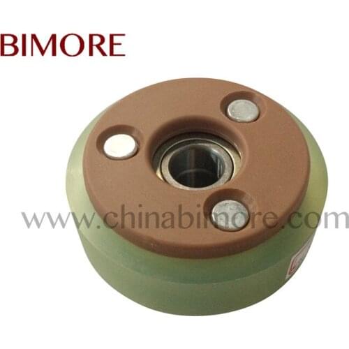 100PCS J622000C202 J622000C202J012001 Escalator Step Roller OD76mm Thickness 22mm/35mm Bearing 6202Z