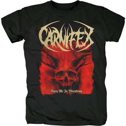 13 designs DEVIL Carnifex 3D Demon Skull men women shirt heavy death Metal Punk fitness camiseta skateboard black white tee