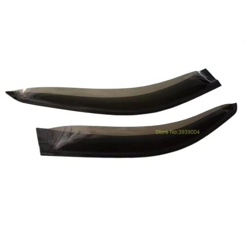 2PCS Car Styling Door Window Wind Visor Moulding Awnings Shield Rain Sun Wind Guard Vent Shade For Mercedes Benz Vito 2016-2017