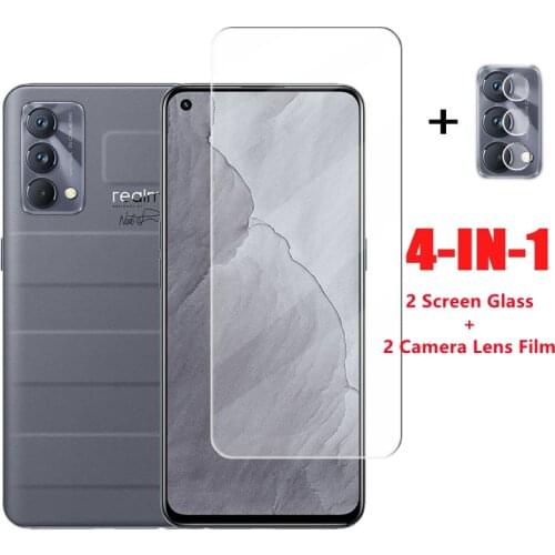 2Pcs Cover Glass For Realme GT Master Screen Protector For Realme GT Master Tempered Glass Phone Camera Lens Film For Realme GT