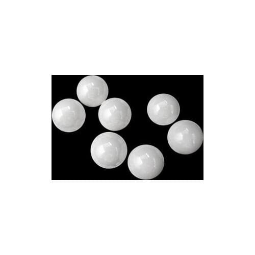 1pcs diameter 7.938/8/8.731/9.525/10/11.1125/12/12.7/15.081/15.875/16/ mm zirconia anticorrosive ceramic ball white color