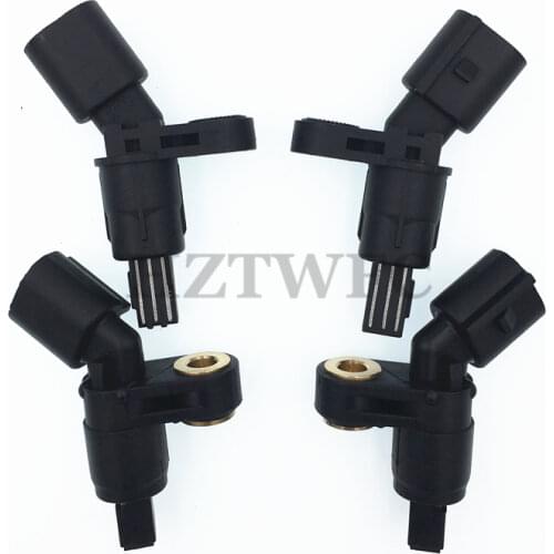 4Pcs Free Shipping ABS Wheel Sensor Front Rear Left Right For MK4 Golf A3 For TT Beetle 1J0927803 1J0927804 1J0927807B