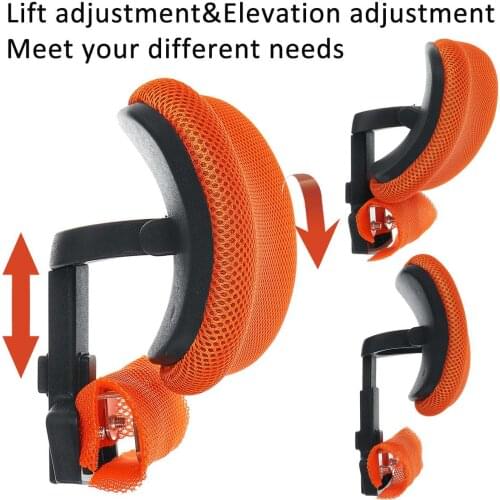 Computer Chair Office Chair Headrest with Adjustable Lifting Neck Protection Pillow Headrest for Chair Office Accessories