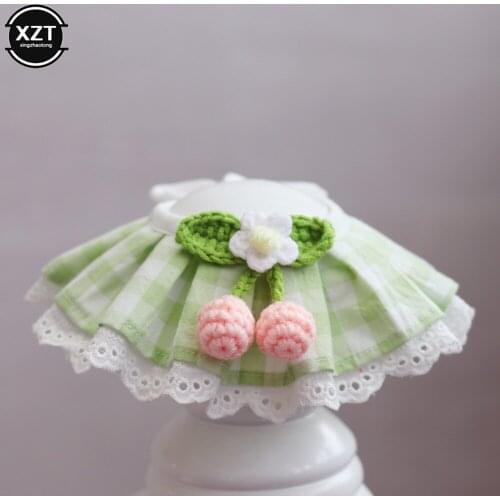 Lovely Lace Dog Collar Cat Collar Bowknot Pet Collar Bibs Lovely Dog Cat Necklace Decor For Small Dogs Cats Plaid Flowers Collar