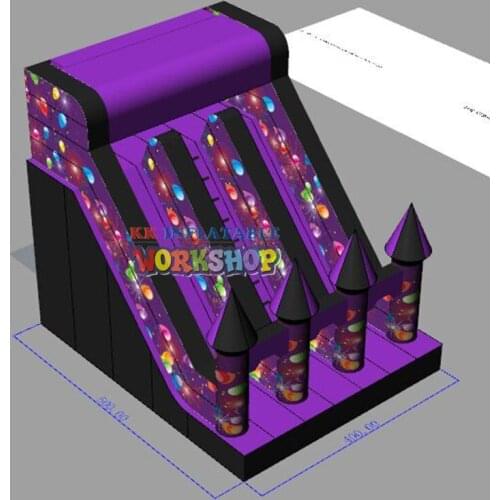 PVC Inflatable for high quality inflatable castle slide