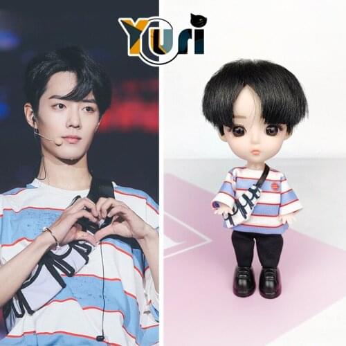 The Untamed Xiao Zhan Star 12cm Star Figure Doll Toy Handwork Fan Gift Sa PX
