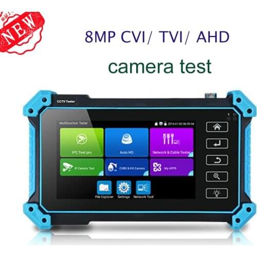 Honyde Newest 5 Inch IP HD CCTV Camera Tester Monitor IPC5200 AHD CVBS CVI TVI 8MP Camera Tester HDMI VGA Input WIFI POE PTZ