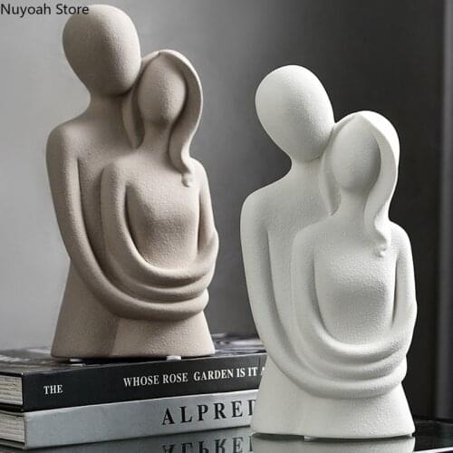 Living Room Crafts Character Decoration Creative Abstract Character Sculpture Modern Light Luxury Home Decoration Accessories