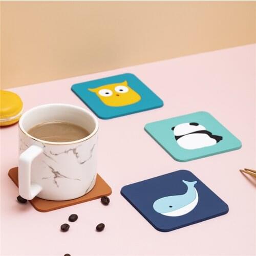 Cartoon Animals Heat Resistant Non-slip Kitchen Placemat Insulation Coaster Bowl Cup Pad Pot Holder Table Mat Hom Decor 51159