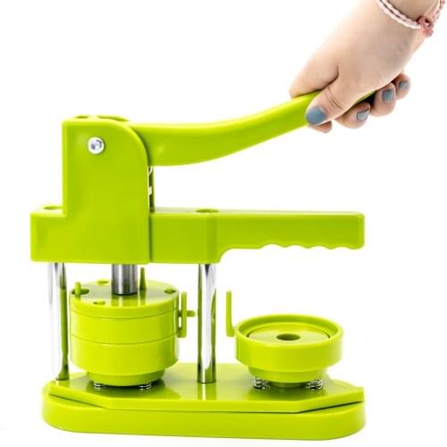 Badge Maker Machine Making Pin Button Press Cutter Circle Button Badge Machine Badge Button Making Kits