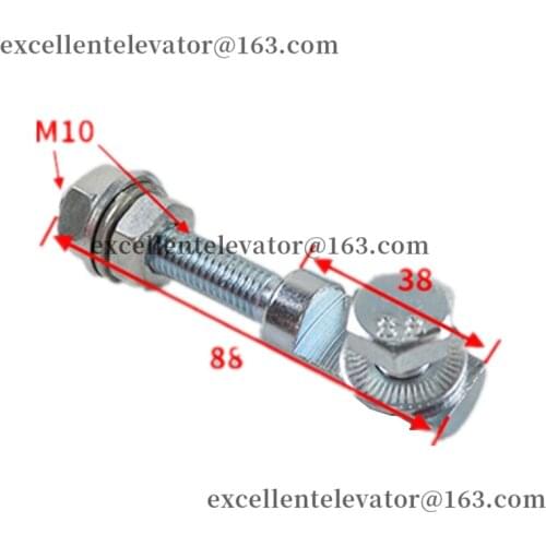 Elevator Hall Door Hanging Door Screw Drop Bolt L88mm