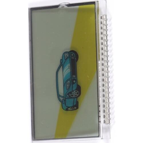 Russia Version SLK675 Lcd Display for Pantera SLK625rs SLK650rs SLK675rs SLK625 Lcd Remote Control Keychain