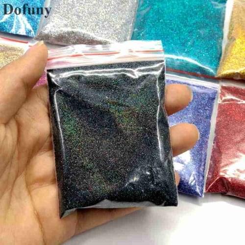 20g Diamond 0.2mm (1/128) Laser Nail Glitter Powder Holographic DIY Manicure For Gel Polish Nail Art Glitter Crafts Jewellery