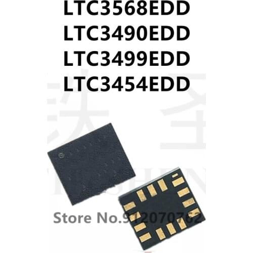 5PCS/LOT NEW LTC3568EDD LTC3568 LCSG.LTC3490EDD LTC3490 LBRQ.LTC3499EDD LTC3499 LBRB.LTC3454EDD LT3454 LBQX
