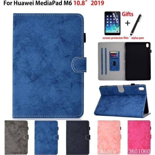 Case for Huawei Mediapad M6 10.8 PRO SCM-W09 SCM-AL09 2019 Smart Cover Funda Tablet Protector Flip Stand Skin Shell Coque +Gift